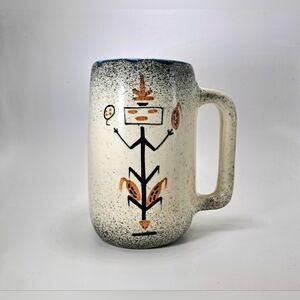 Vintage Loma Of Arizona MCM Southwestern Style Ceramic Mug